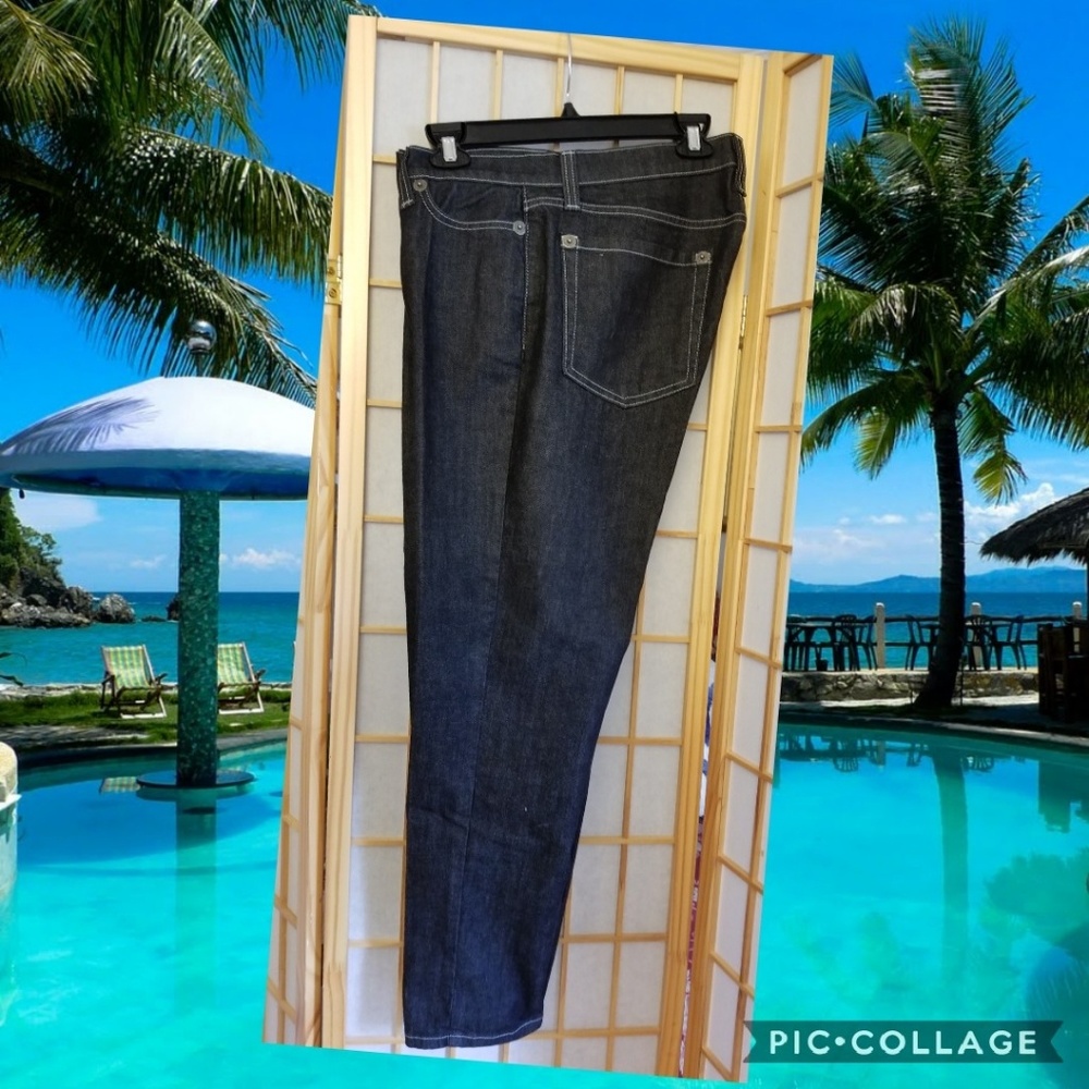 Karen Kane Black Denim Ankle Jeans